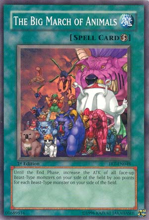 The Big March of Animals [FET-EN048] Common | Jomio and Rueliete's Cards and Comics