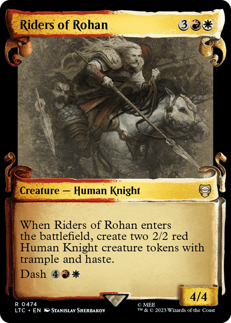 Riders of Rohan [The Lord of the Rings: Tales of Middle-Earth Commander Showcase Scrolls] | Jomio and Rueliete's Cards and Comics