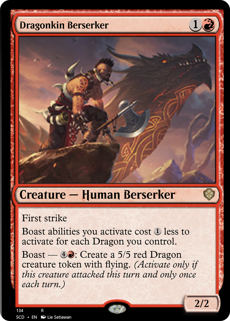 Dragonkin Berserker [Starter Commander Decks] | Jomio and Rueliete's Cards and Comics