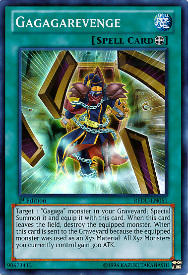 Gagagarevenge [REDU-EN051] Super Rare | Jomio and Rueliete's Cards and Comics