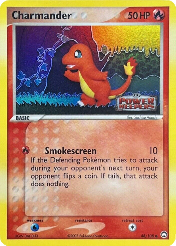 Charmander (48/108) (Stamped) [EX: Power Keepers] | Jomio and Rueliete's Cards and Comics