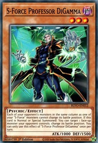 S-Force Professor DiGamma [BLVO-EN012] Common | Jomio and Rueliete's Cards and Comics