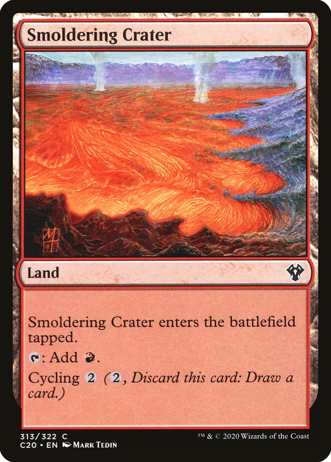 Smoldering Crater [Commander 2020] | Jomio and Rueliete's Cards and Comics