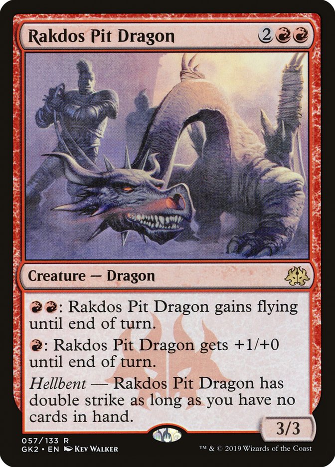 Rakdos Pit Dragon [Ravnica Allegiance Guild Kit] | Jomio and Rueliete's Cards and Comics