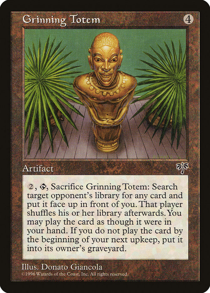 Grinning Totem [Mirage] | Jomio and Rueliete's Cards and Comics