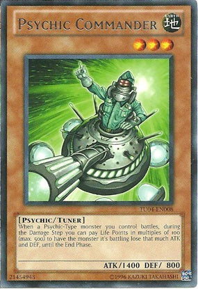 Psychic Commander [TU04-EN008] Rare | Jomio and Rueliete's Cards and Comics