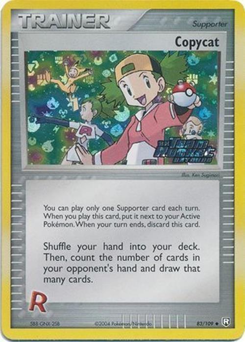 Copycat (83/109) (Stamped) [EX: Team Rocket Returns] | Jomio and Rueliete's Cards and Comics