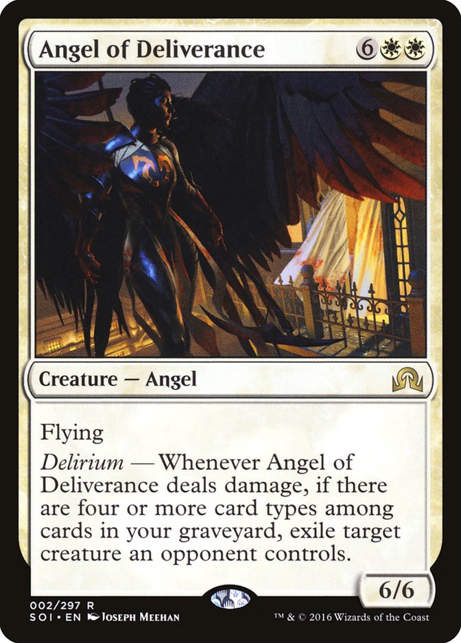 Angel of Deliverance [Shadows over Innistrad] | Jomio and Rueliete's Cards and Comics