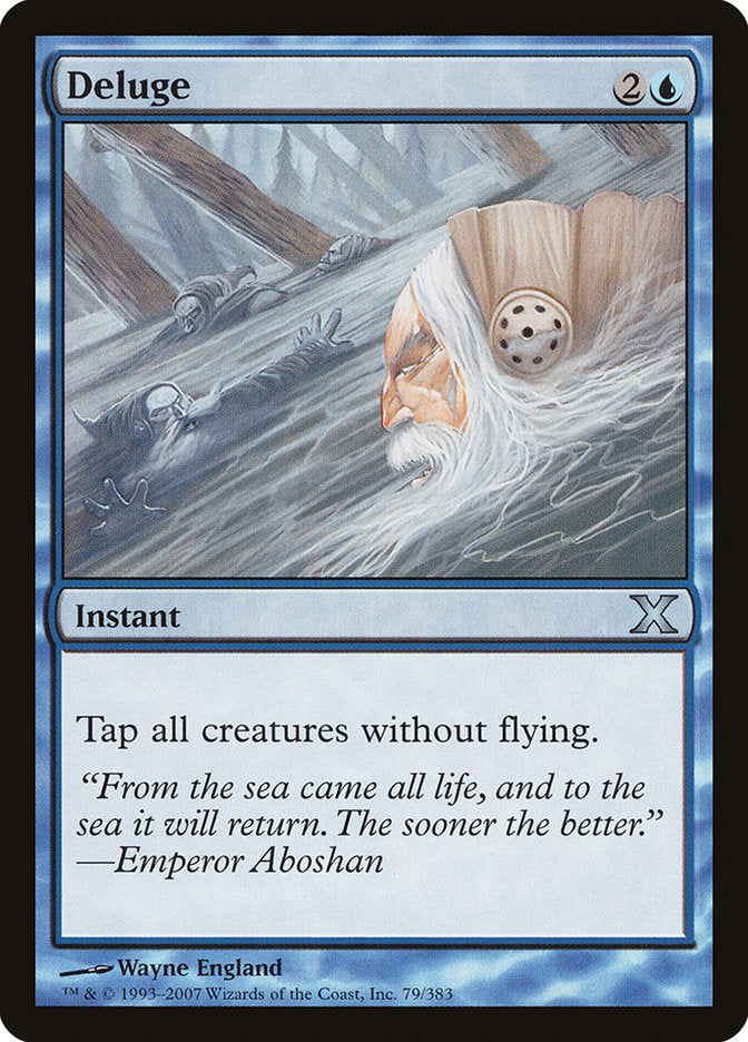 Deluge [Tenth Edition] | Jomio and Rueliete's Cards and Comics