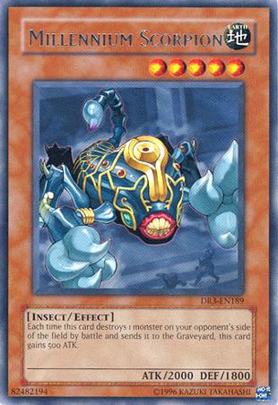 Millennium Scorpion [DR3-EN189] Rare | Jomio and Rueliete's Cards and Comics
