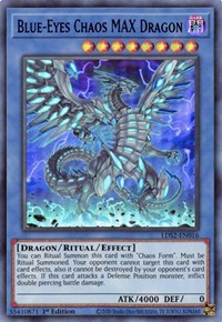 Blue-Eyes Chaos MAX Dragon (Blue) [LDS2-EN016] Ultra Rare | Jomio and Rueliete's Cards and Comics