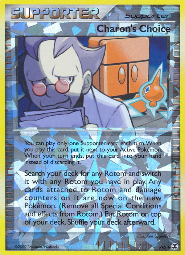 Charon's Choice (RT6) [Platinum: Rising Rivals] | Jomio and Rueliete's Cards and Comics