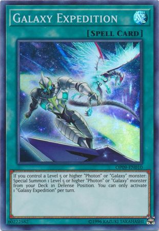 Galaxy Expedition [OP09-EN010] Super Rare | Jomio and Rueliete's Cards and Comics