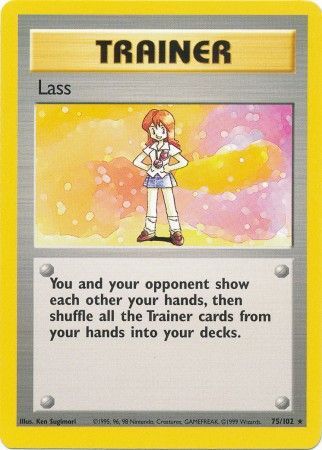 Lass (75/102) [Base Set Unlimited] | Jomio and Rueliete's Cards and Comics