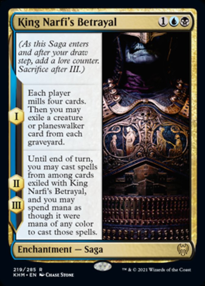King Narfi's Betrayal [Kaldheim] | Jomio and Rueliete's Cards and Comics