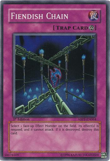 Fiendish Chain [ABPF-EN064] Super Rare | Jomio and Rueliete's Cards and Comics