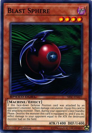 Blast Sphere [SBSC-EN027] Common | Jomio and Rueliete's Cards and Comics