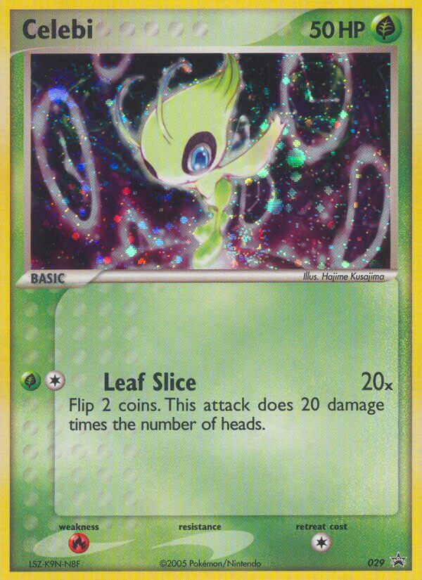 Celebi (029) [Nintendo: Black Star Promos] | Jomio and Rueliete's Cards and Comics