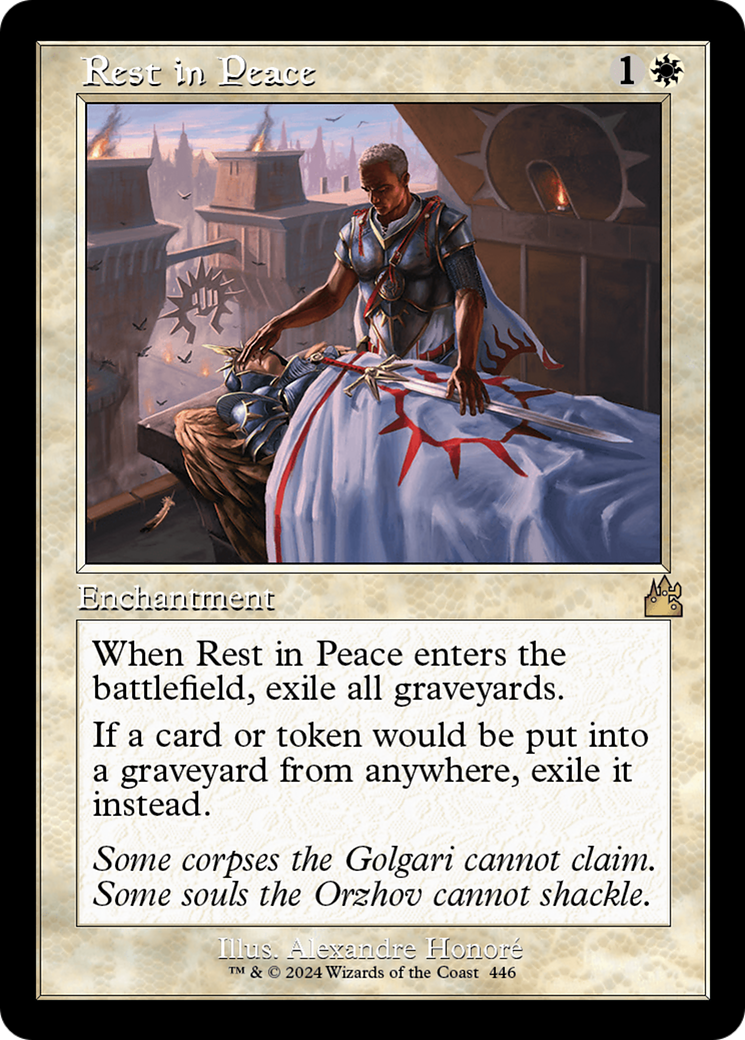 Rest in Peace (Retro Frame) [Ravnica Remastered] | Jomio and Rueliete's Cards and Comics