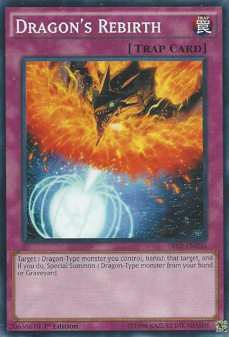 Dragon's Rebirth [SR02-EN035] Common | Jomio and Rueliete's Cards and Comics