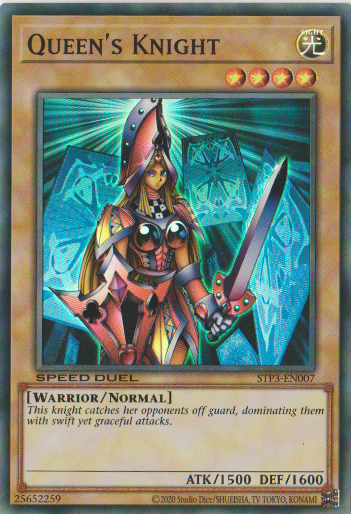Queen's Knight [STP3-EN007] Super Rare | Jomio and Rueliete's Cards and Comics