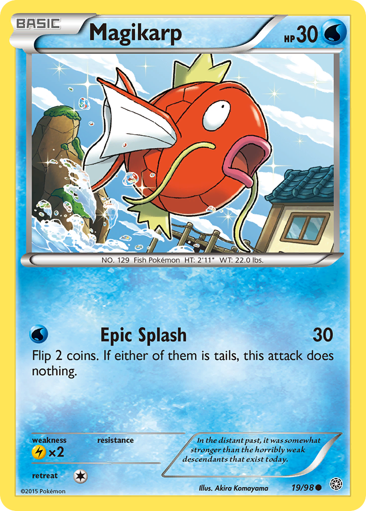 Magikarp (19/98) [XY: Ancient Origins] | Jomio and Rueliete's Cards and Comics