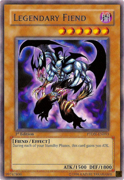 Legendary Fiend [PTDN-EN093] Rare | Jomio and Rueliete's Cards and Comics