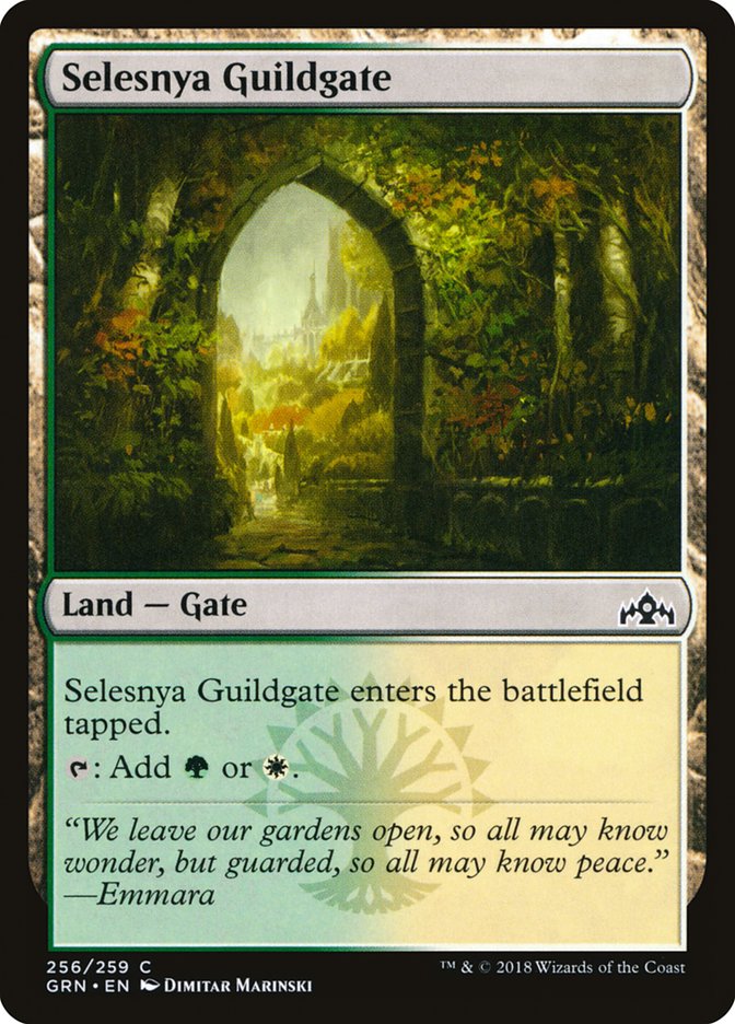 Selesnya Guildgate (256/259) [Guilds of Ravnica] | Jomio and Rueliete's Cards and Comics