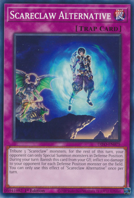 Scareclaw Alternative [DIFO-EN075] Common | Jomio and Rueliete's Cards and Comics