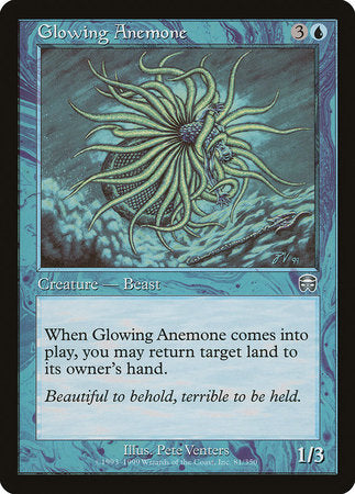 Glowing Anemone [Mercadian Masques] | Jomio and Rueliete's Cards and Comics