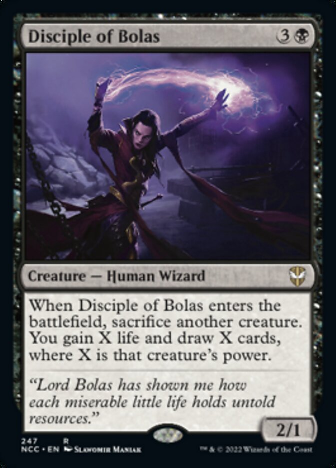 Disciple of Bolas [Streets of New Capenna Commander] | Jomio and Rueliete's Cards and Comics