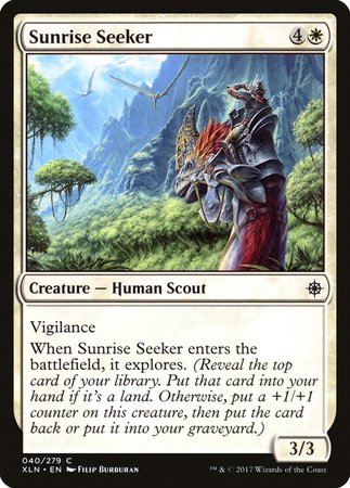 Sunrise Seeker [Ixalan] | Jomio and Rueliete's Cards and Comics