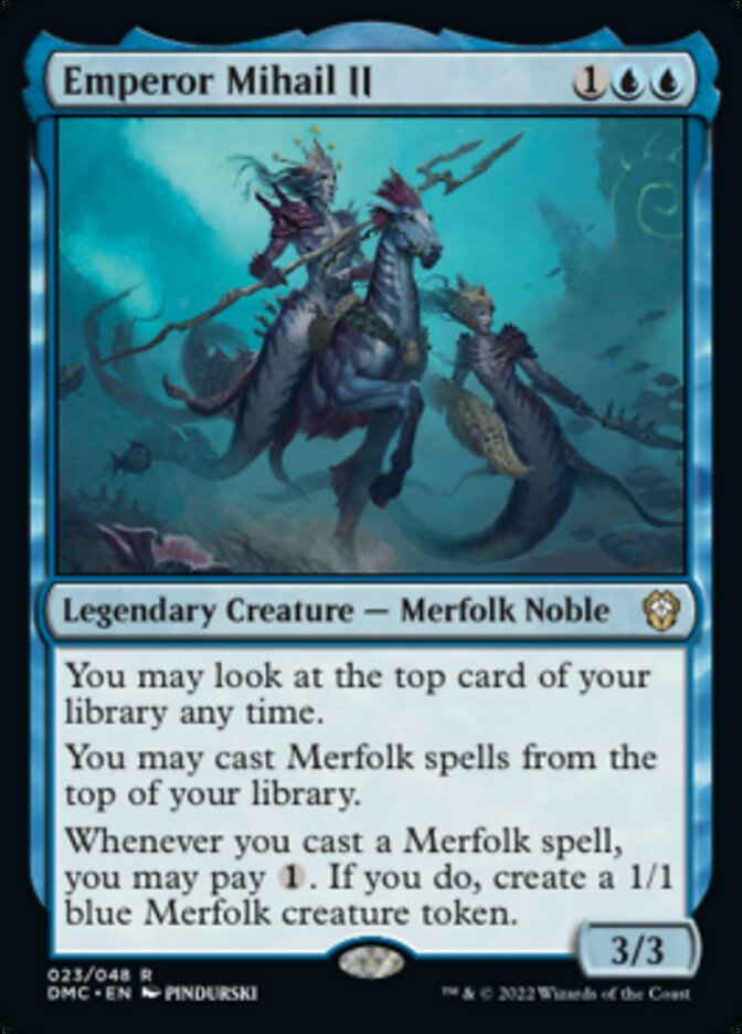 Emperor Mihail II [Dominaria United Commander] | Jomio and Rueliete's Cards and Comics