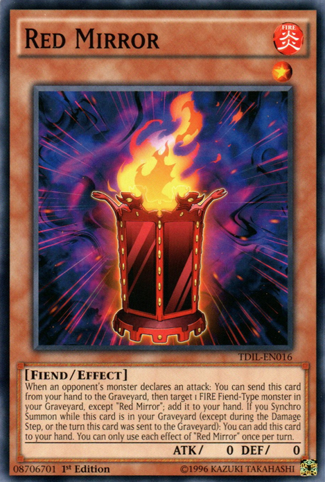Red Mirror [TDIL-EN016] Common | Jomio and Rueliete's Cards and Comics