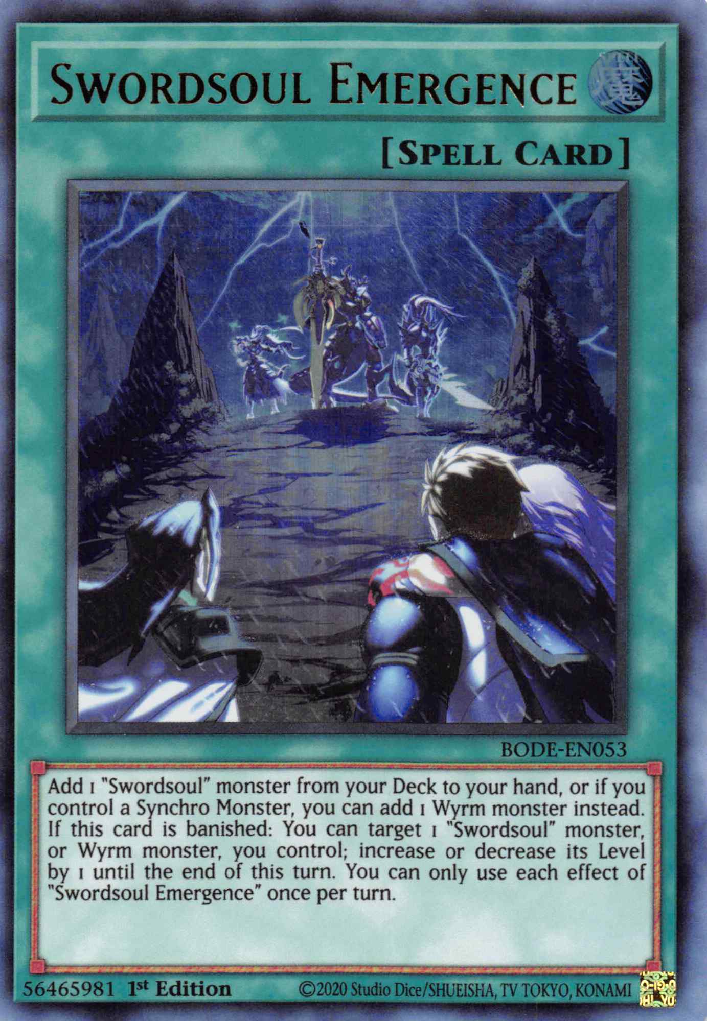 Swordsoul Emergence [BODE-EN053] Ultra Rare | Jomio and Rueliete's Cards and Comics