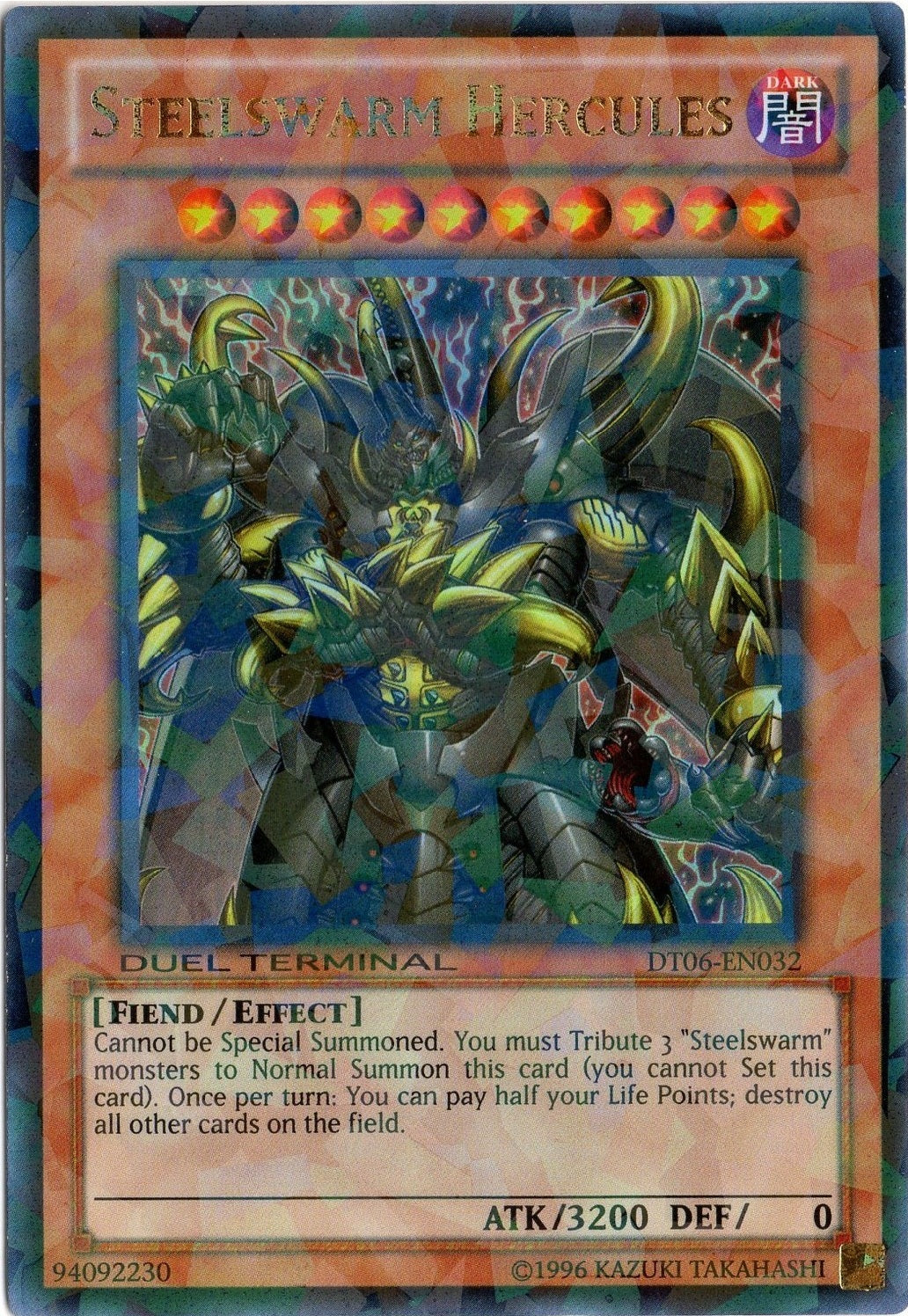 Steelswarm Hercules [DT06-EN032] Ultra Rare | Jomio and Rueliete's Cards and Comics