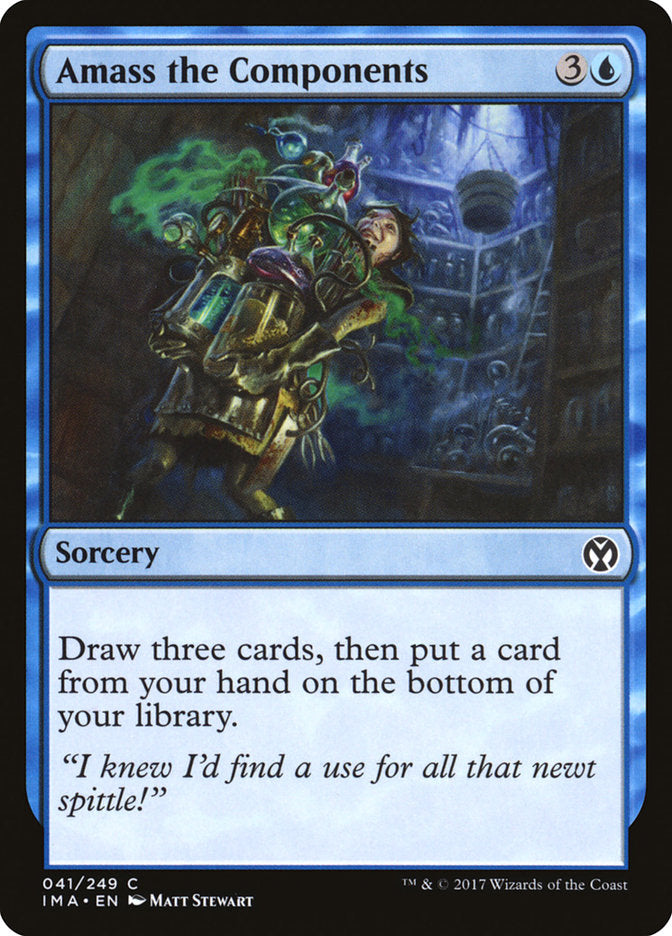 Amass the Components [Iconic Masters] | Jomio and Rueliete's Cards and Comics