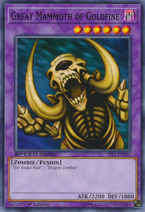 Great Mammoth of Goldfine [SBLS-EN034] Common | Jomio and Rueliete's Cards and Comics