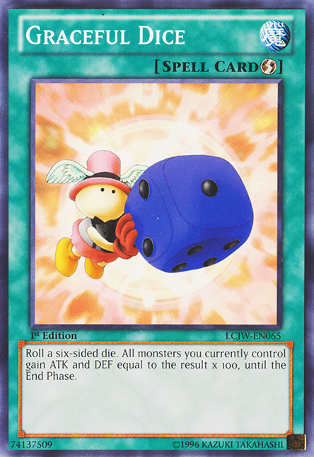 Graceful Dice [LCJW-EN065] Common | Jomio and Rueliete's Cards and Comics