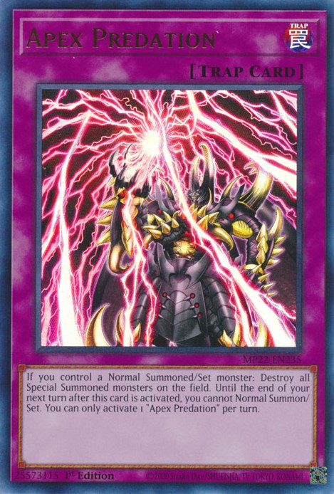 Apex Predation [MP22-EN235] Ultra Rare | Jomio and Rueliete's Cards and Comics