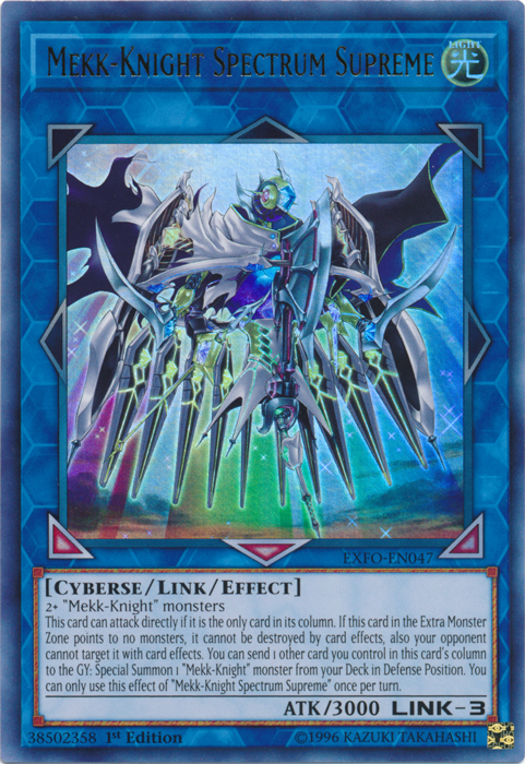 Mekk-Knight Spectrum Supreme [EXFO-EN047] Ultra Rare | Jomio and Rueliete's Cards and Comics