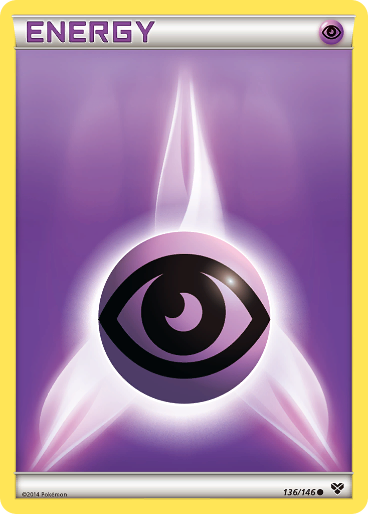 Psychic Energy (136/146) [XY: Base Set] | Jomio and Rueliete's Cards and Comics