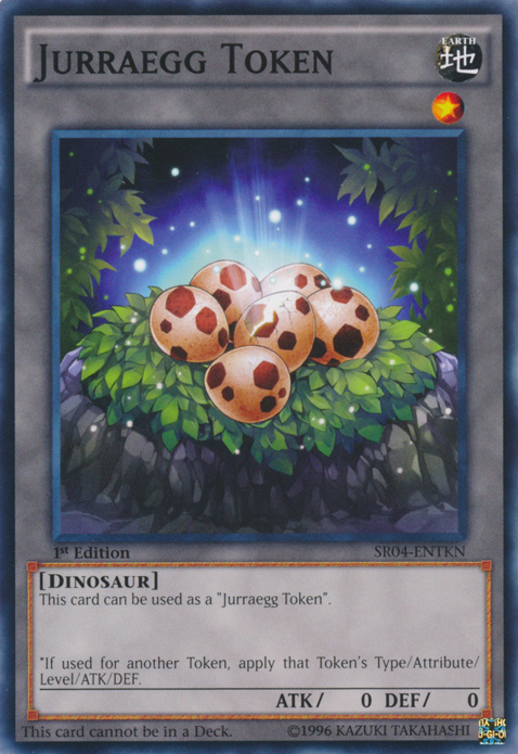 Jurraegg Token [SR04-ENTKN] Common | Jomio and Rueliete's Cards and Comics