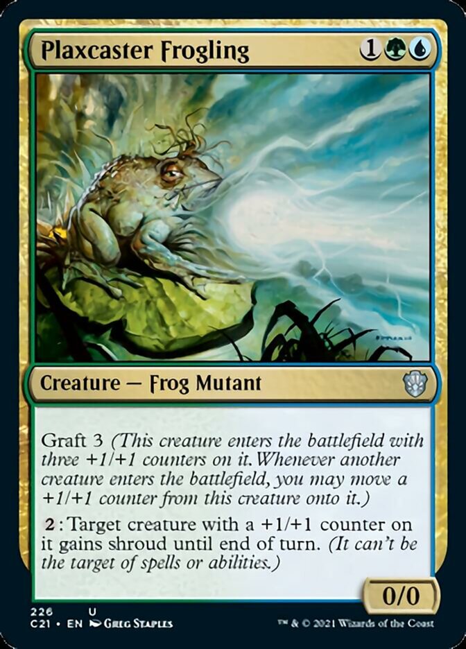 Plaxcaster Frogling [Commander 2021] | Jomio and Rueliete's Cards and Comics