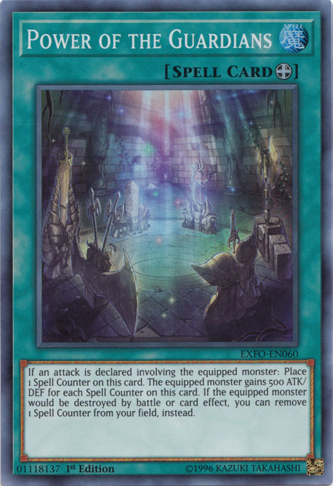 Power of the Guardians [EXFO-EN060] Super Rare | Jomio and Rueliete's Cards and Comics