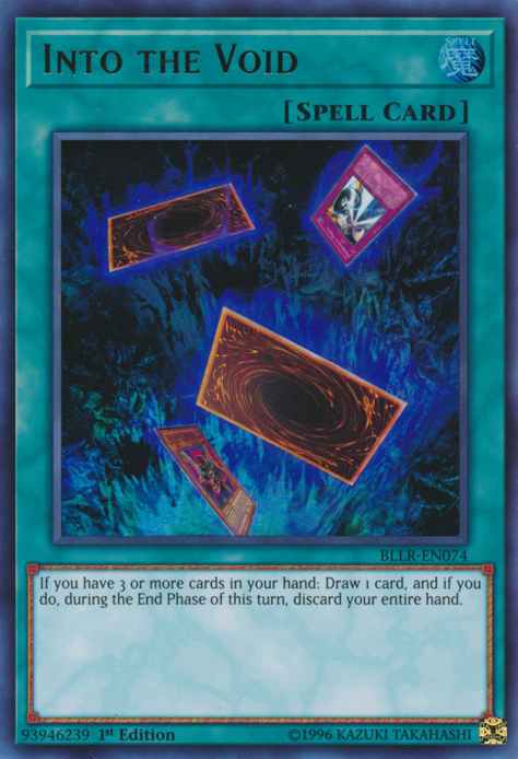 Into the Void [BLLR-EN074] Ultra Rare | Jomio and Rueliete's Cards and Comics