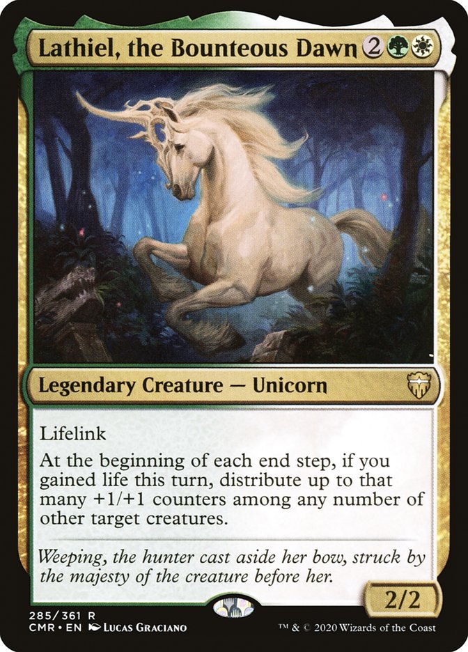 Lathiel, the Bounteous Dawn [Commander Legends] | Jomio and Rueliete's Cards and Comics