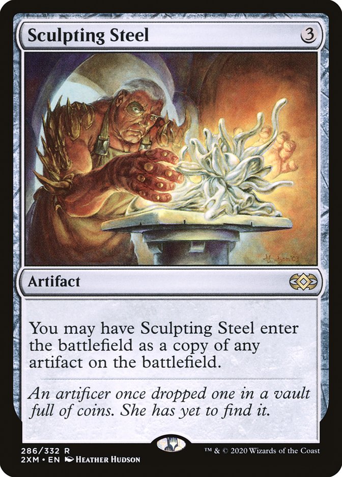 Sculpting Steel [Double Masters] | Jomio and Rueliete's Cards and Comics