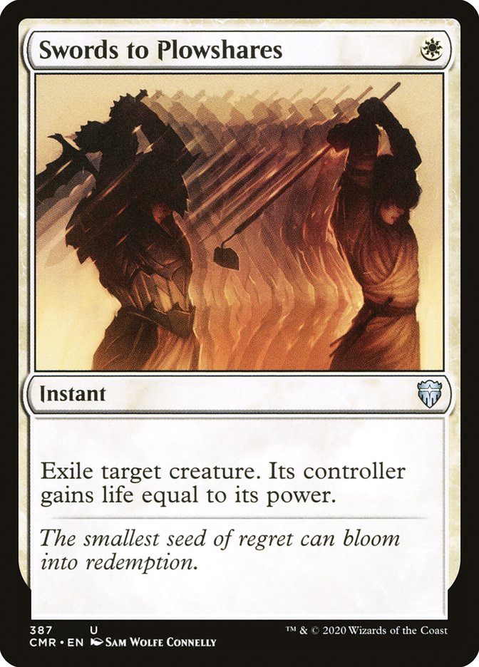 Swords to Plowshares [Commander Legends] | Jomio and Rueliete's Cards and Comics
