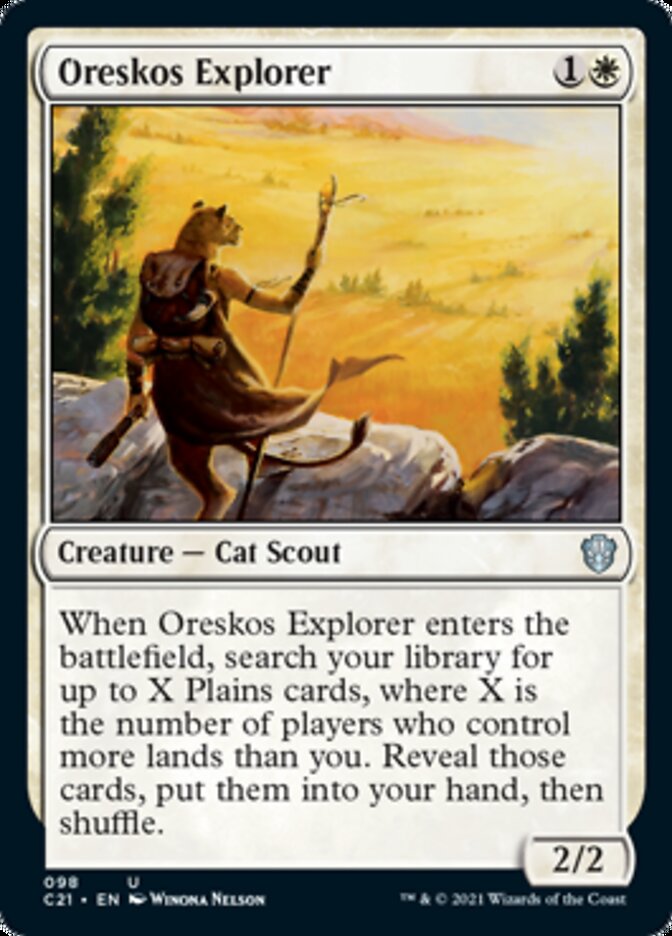 Oreskos Explorer [Commander 2021] | Jomio and Rueliete's Cards and Comics